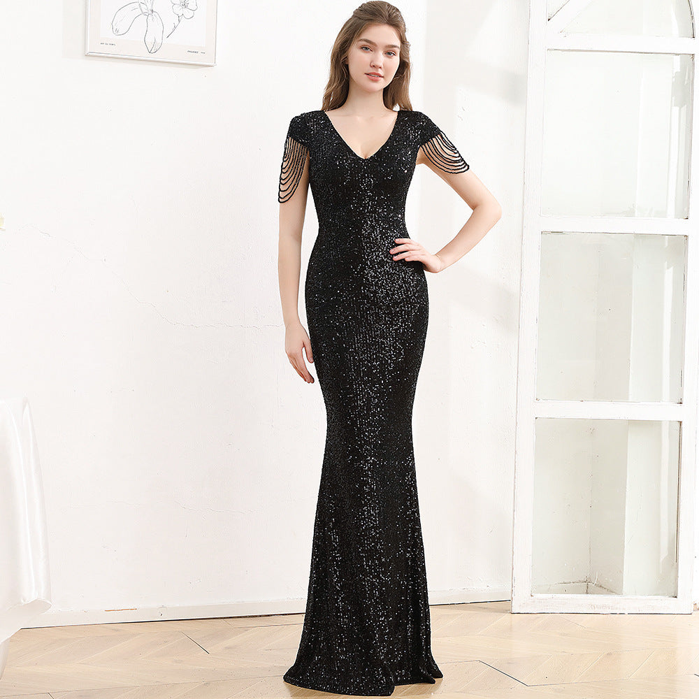 Lunavelle GlimmerSilk Gown