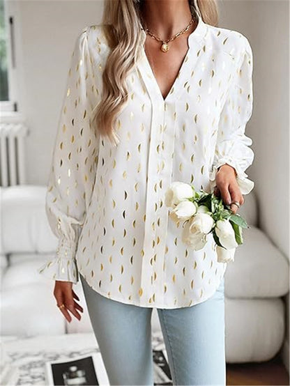 Aurelia GildGlow Blouse