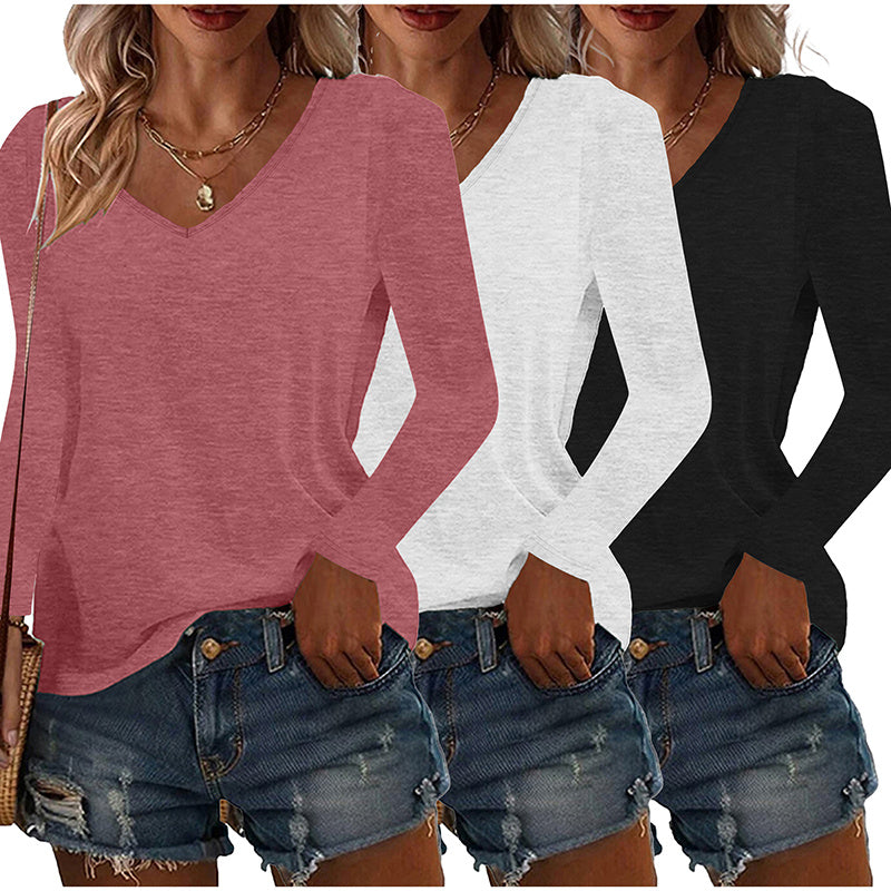 AutumnEase Trio V-Neck Set