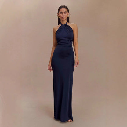 Selvessa Curve Halter Dress