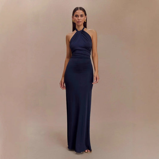 Selvessa Curve Halter Dress