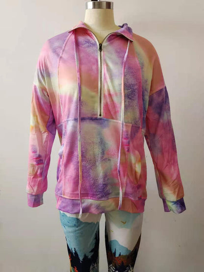 Aurora Bloom Tie-Dye Sweater