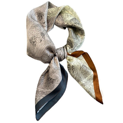 Silk Square Scar Decorative Collar Neck Guard