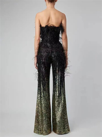 Starluxe Plume Jumpsuit