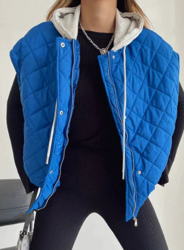 QuiltLuxe Hooded Vest