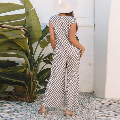 VogueLuxe™ Wide-Leg Jumpsuit