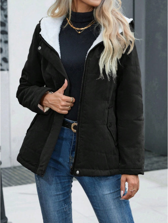 CloudShield Fleece Puffer Hoodie
