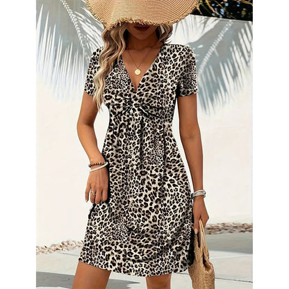 : WildCharm Twist Mini Dress