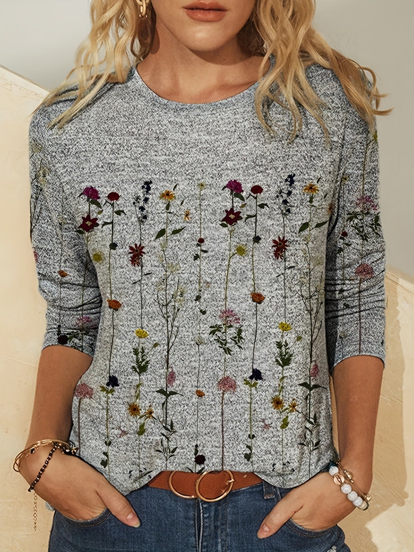 BloomAura Long-Sleeve Top