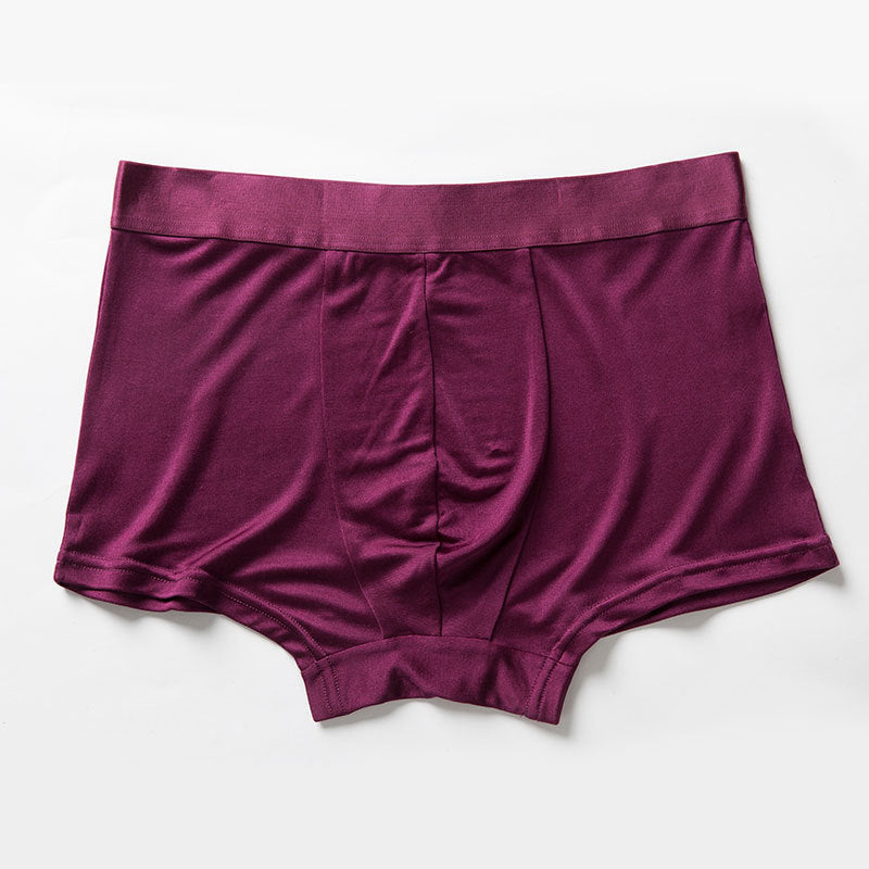 Silk Boxers Mid Waist Silk