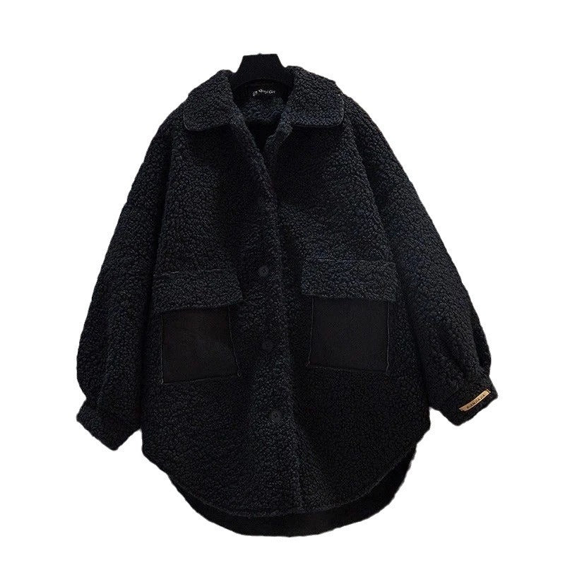 CozyShield Mid-length Cotton Coat