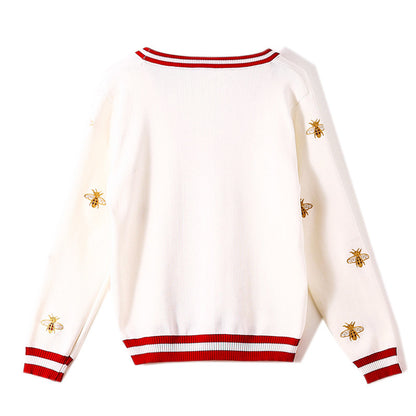 Spring New Ice Silk Knitted Cardigan