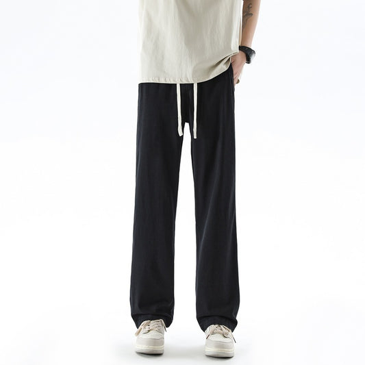 Summer Thin Ice Silk Lessel Jeans For Men
