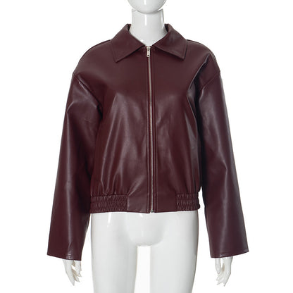 VintageEdge Leather Jacket