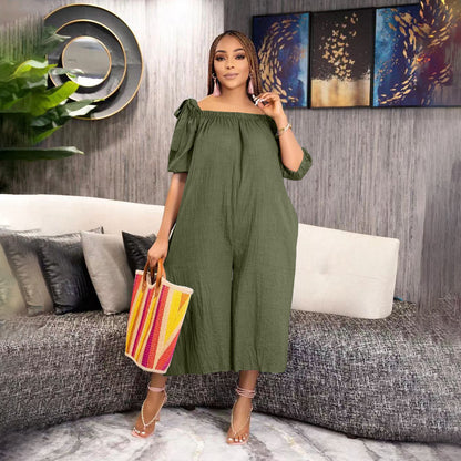 Breezora Cropped Jumpsuit