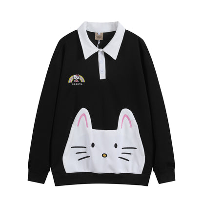 AmeriPaw Cat Patch Sweater