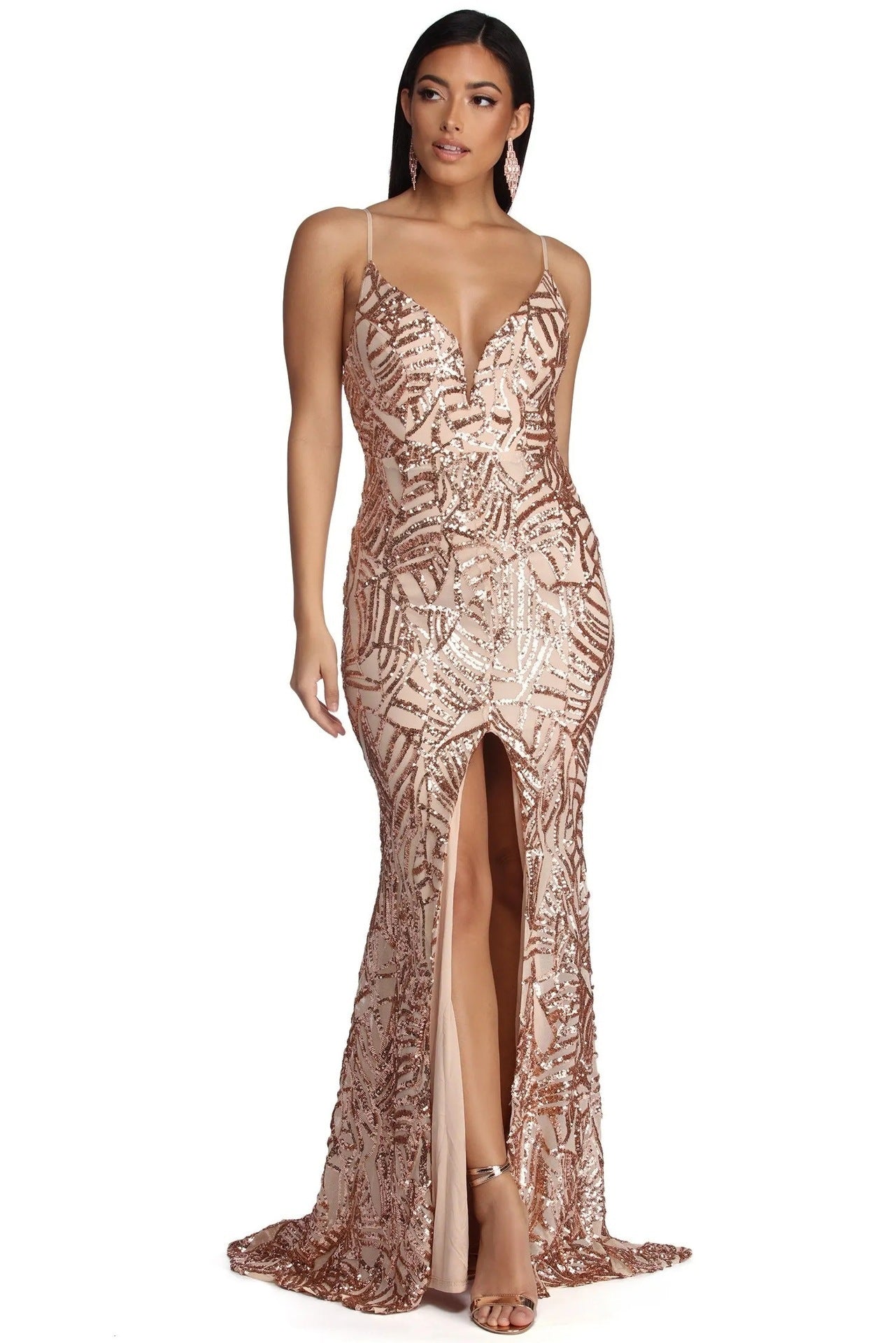 Lunaris Prism Gown