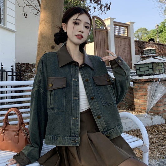 AmeriStitch Retro Crop Jacket
