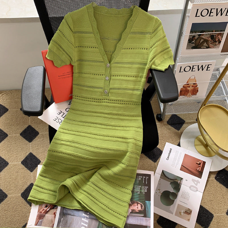 Women's Summer Thin Ice Silk Dress