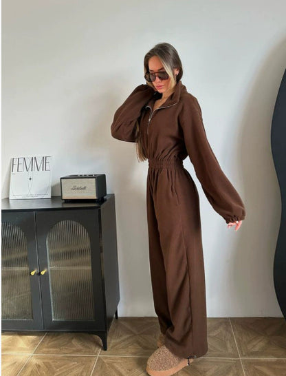 EaseForm Elastic Waist Jumpsuit