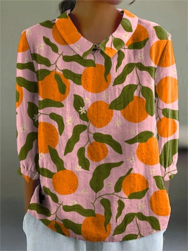 Floriscape Digital Bloom Top