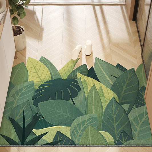 Silk Floor Household Door Mat Cutting