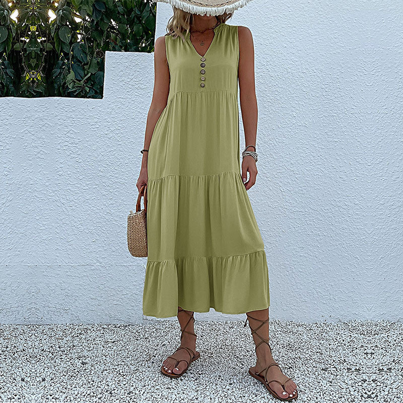 LumaFlow Vest Dress