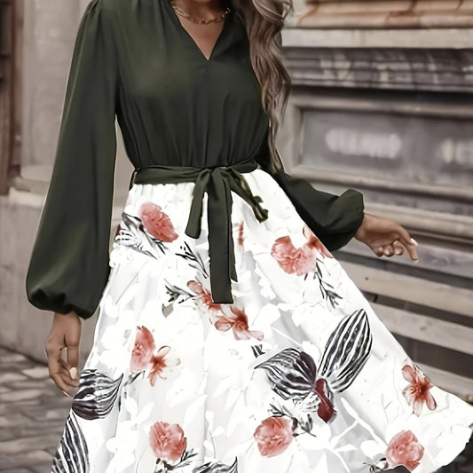 VivaBloom Wrap Dress