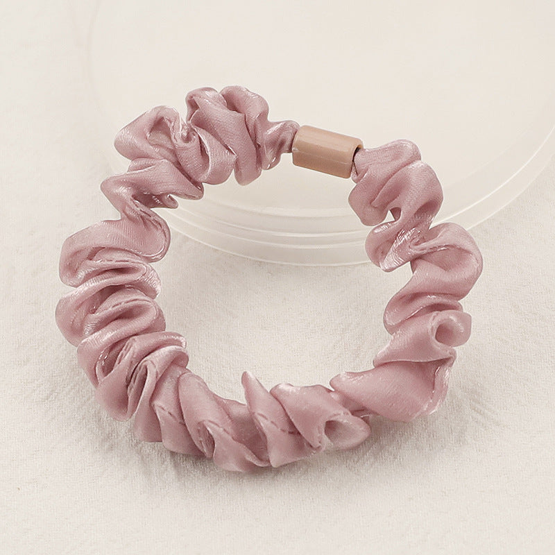 Puff Silk Pearlescent Hair Rope Refreshing Girl