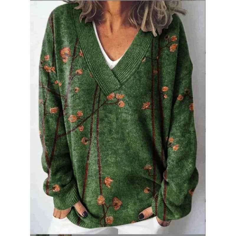 FloraVision 3D Pullover