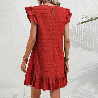The RuffleBloom Plus Dress