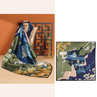 Fashionable And Versatile Mulberry Silk Scarf
