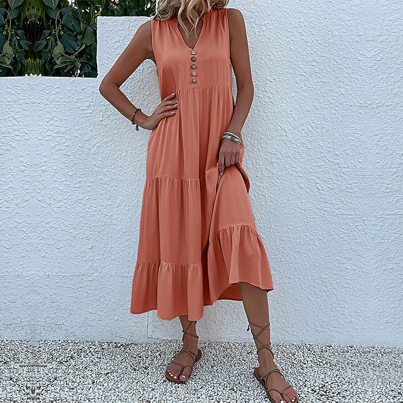 LumaFlow Vest Dress