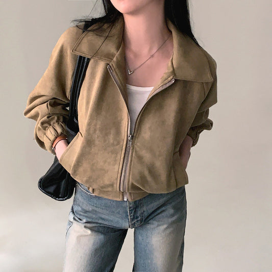 Parisienne Suede Charm Jacket