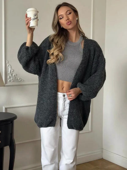 KnitElegance Mid Cardigan