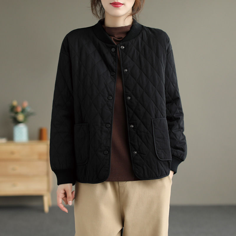 DiamondEase Quilted Cotton Jacket