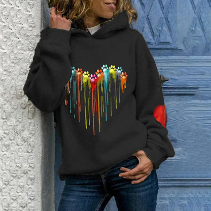 WildVibe Animal Print Hoodie