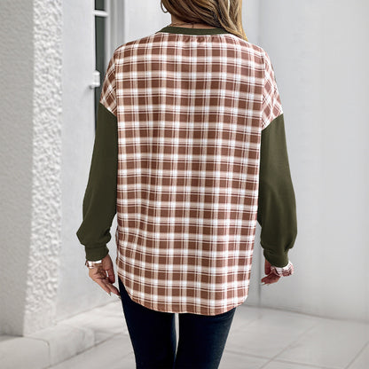 PlaidMuse Lightweight Pullover