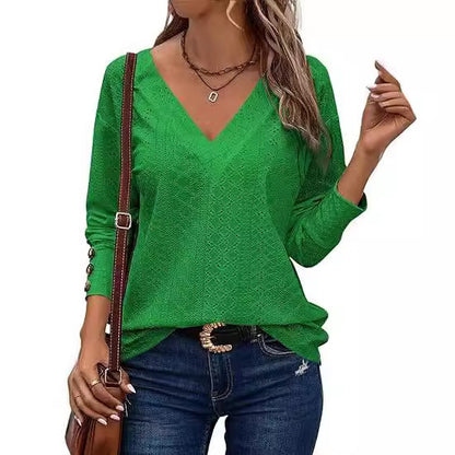 Alurette LaceCrest Blouse