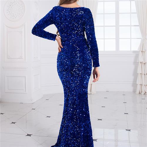 Sapphire Grace Gown