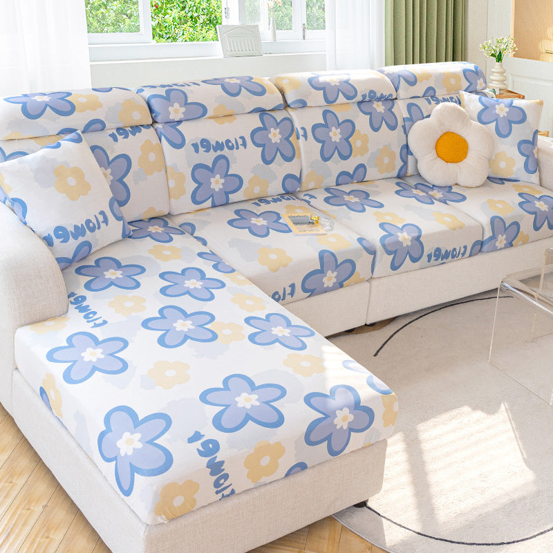 Home Fashion Printing Ice Silk Sofa Cover