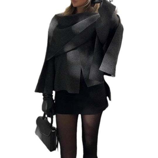 KnitÉlan Shawl Cape