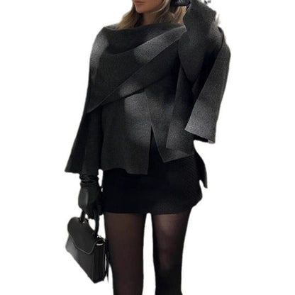 KnitÉlan Shawl Cape