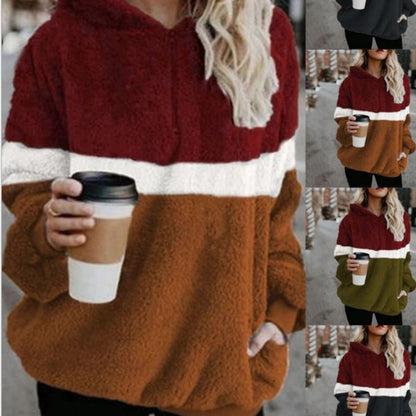 TriTone Hooded Pocket Coat
