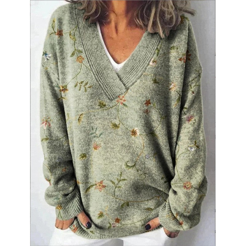 FloraVision 3D Pullover