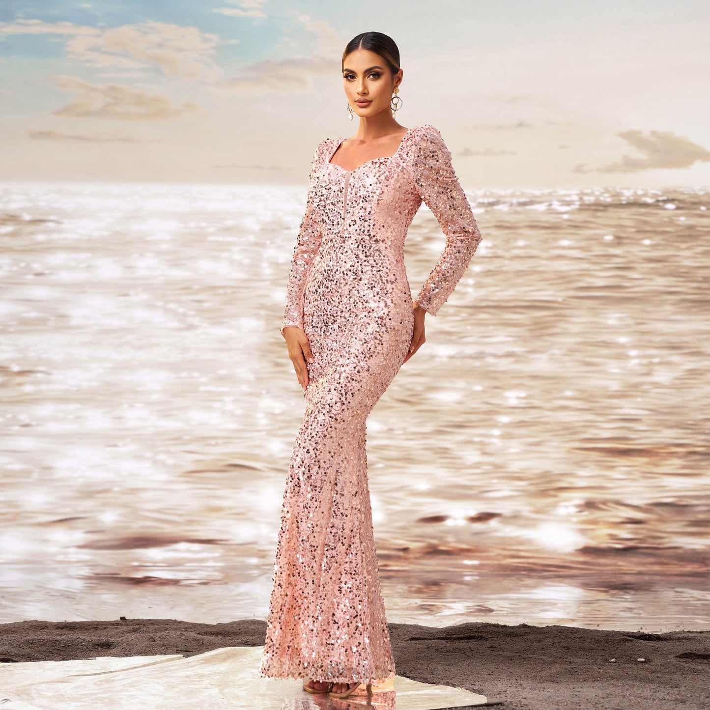 Nocturne Etoilee Gown