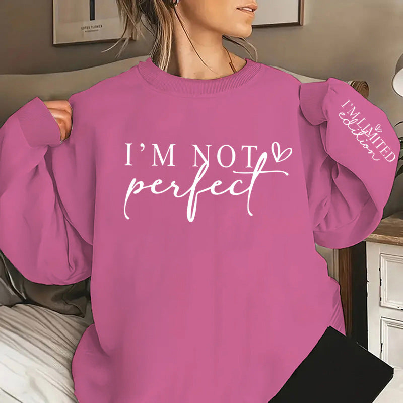 GlobalChic Letter Sweater