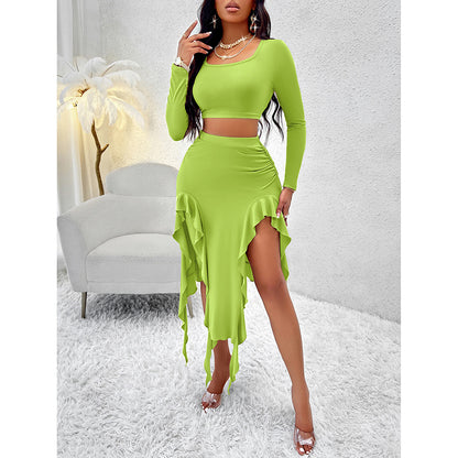 Soleira Nights Ruffle Skirt Set