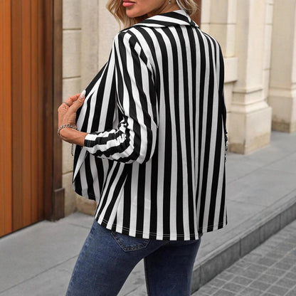 Autumn Elegance Slim Suit Jacket