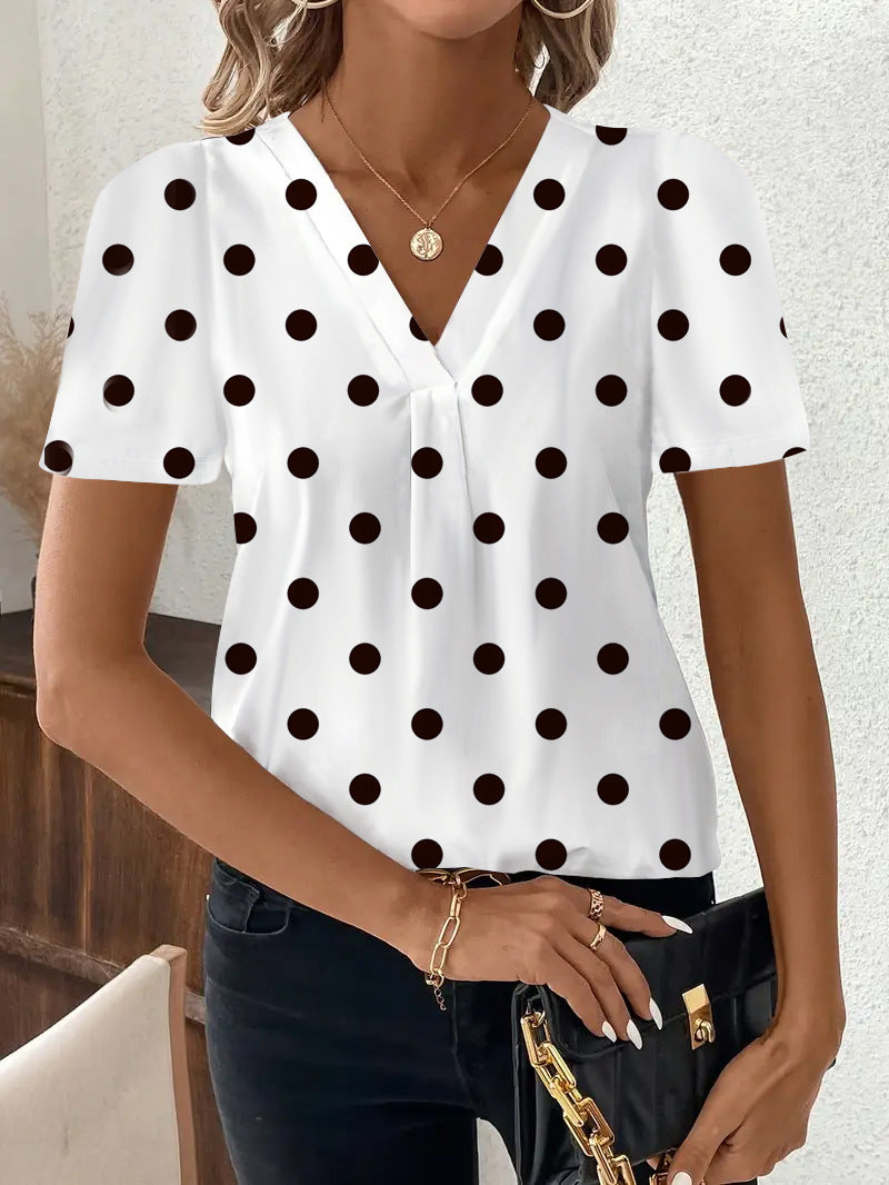 PrintMuse V-Neck Top